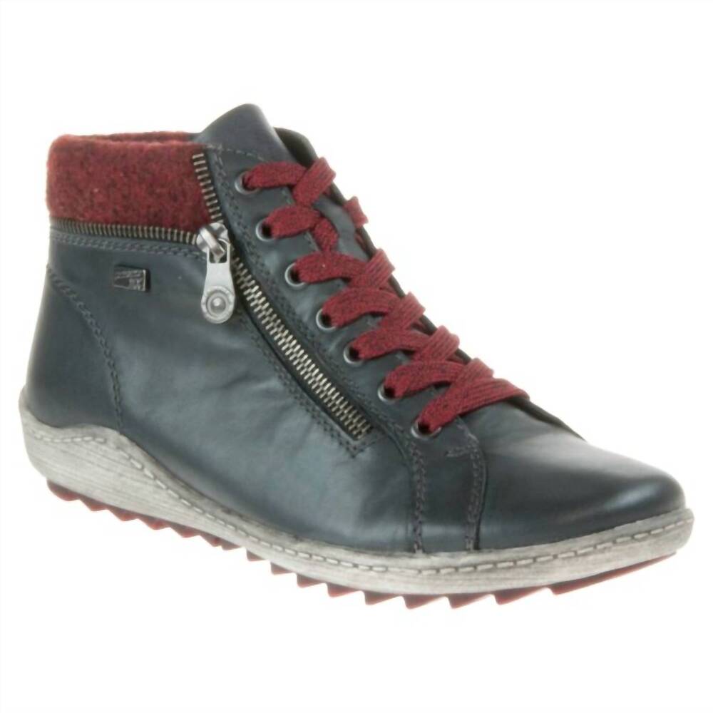 NEW REMONTE women's r1473-35 boots in red combination